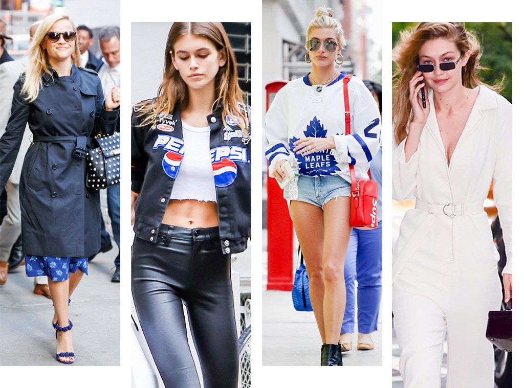 New York Fashion Week Spring 2018: Best Celeb Street Style Looks | E! News