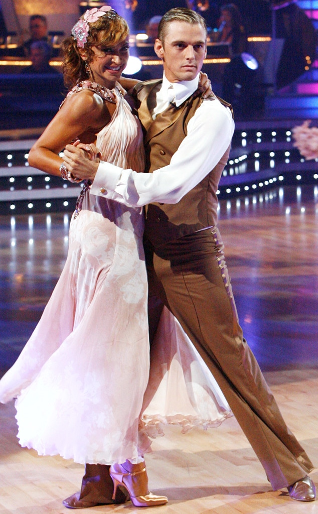 Aaron Carter, KArina Smirnoff, DWTS