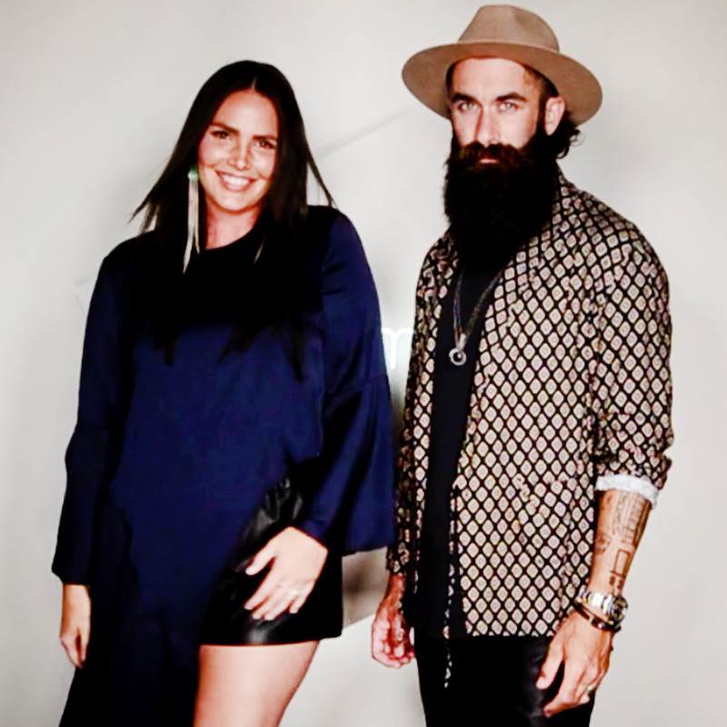 Candice Huffine & Matt Powers from Personal Style Awards Photo Booth ...