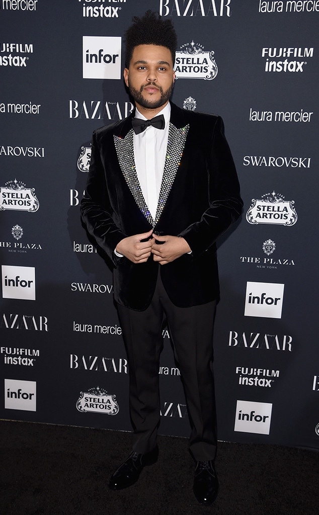 The Weeknd, NYFW 2017, Harpers Bazaar Party