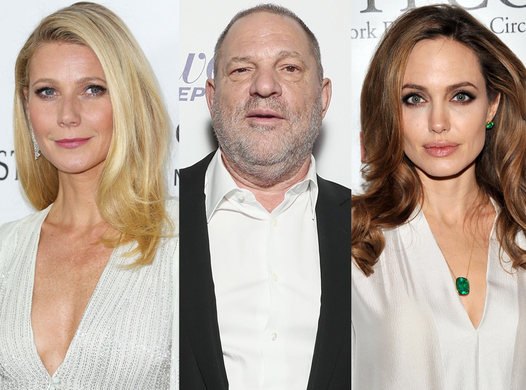 Angelina Jolie, Gwyneth Paltrow, Harvey Weinstein
