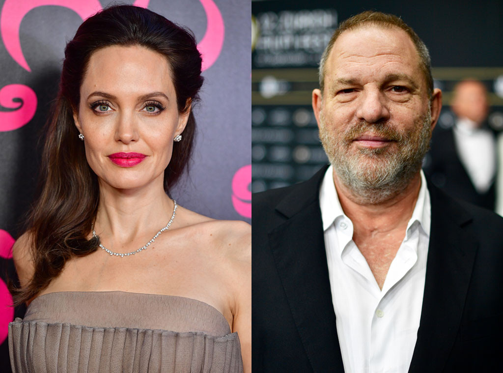 Angelina Jolie Claims She Denied Harvey Weinstein's Unwanted Advances After Which She ''Never