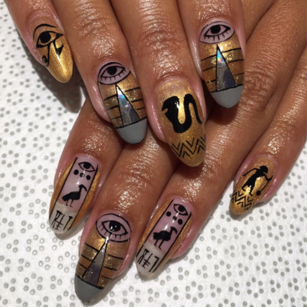 12 Halloween Inspired Nail Designs By Celebrity Manicurists E Online