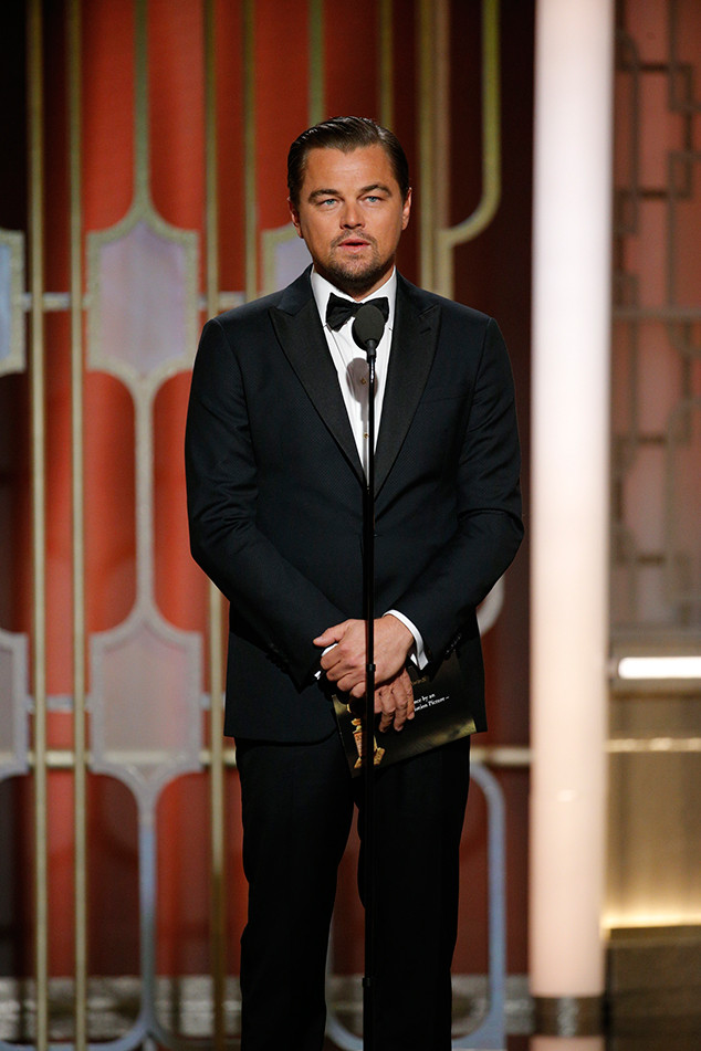 Leonardo DiCaprio, 2017 Golden Globes