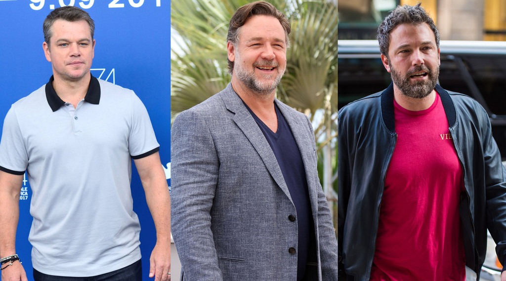 Matt Damon, Russell Crowe, Ben Affleck 