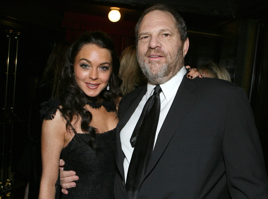 Lindsay Lohan, Harvey Weinstein