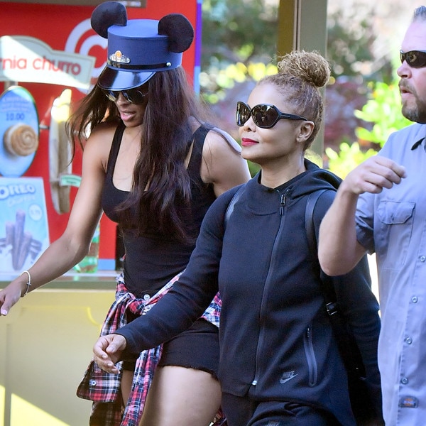 Ciara and Janet Jackson Have Magical Day at Disneyland With