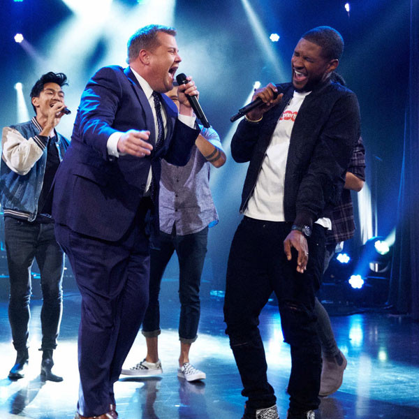 Usher, Luke Evans and James Corden Compete in Sexiest Vocals RiffOff