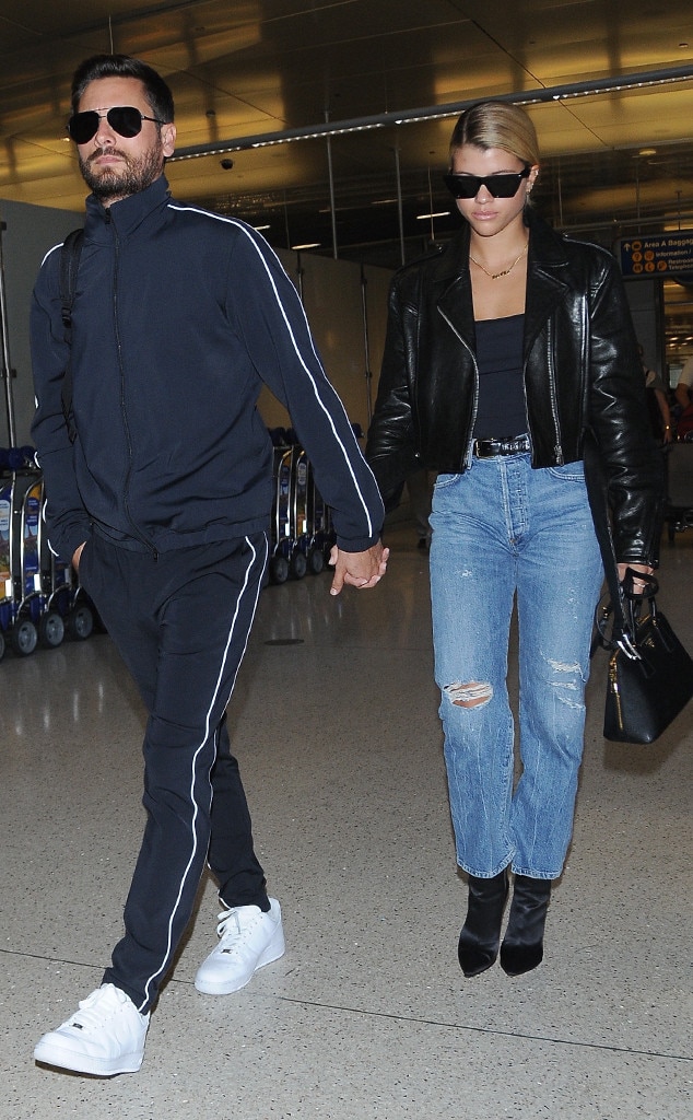 Jetting Off From Scott Disick And Sofia Richie Romance Rewind E News 6359