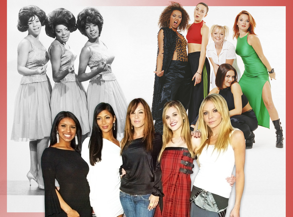 Girl Groups, The Supremes, Spice Girls, Pussycat Dolls