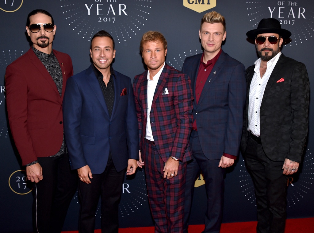 Backstreet Boys from CMT Artists of the Year 2017 Red Carpet Arrivals ...