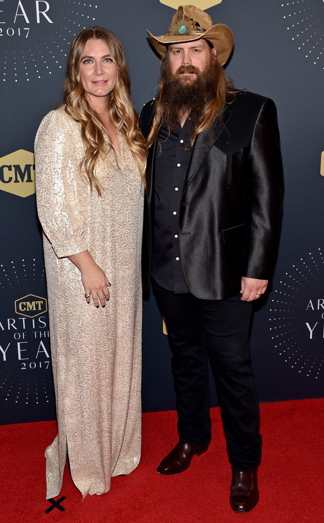 Chris Stapleton & Morgane Stapleton from CMT Artists of the Year 2017 ...