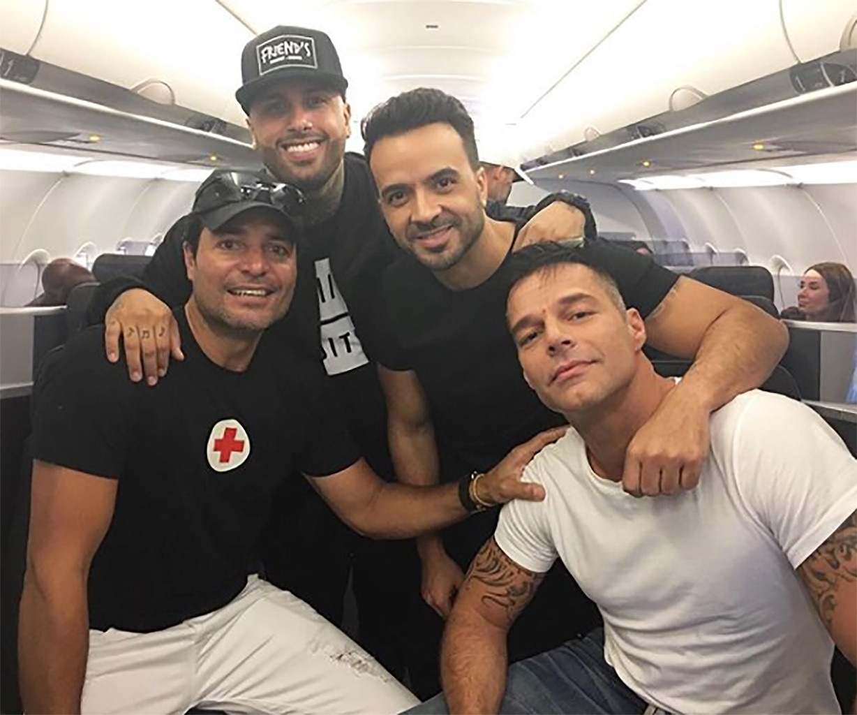 Ricky Martin, Luis Fonsi, Nicky Jam, Chayanne
