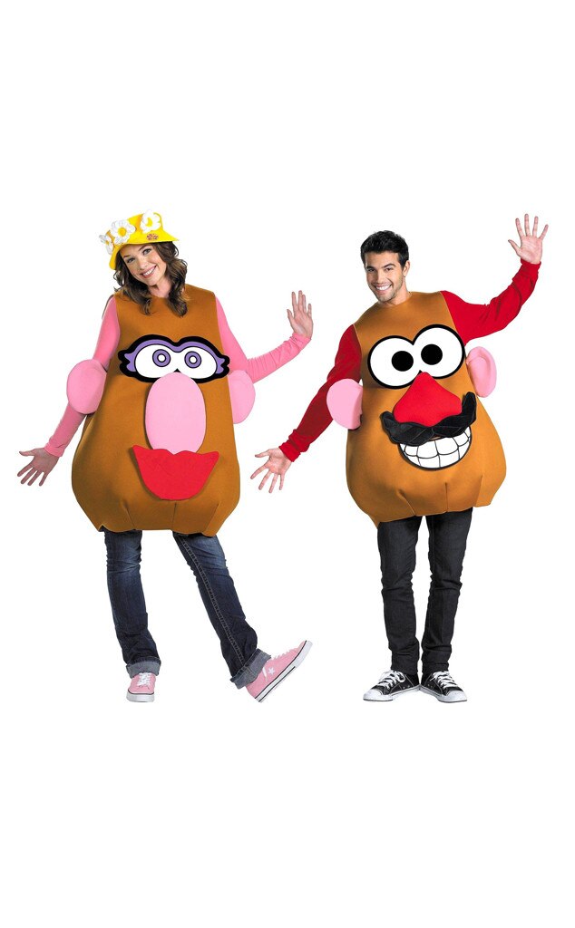 Mr And Mrs Potato Head From 31 Genius Couples Halloween Costume Ideas