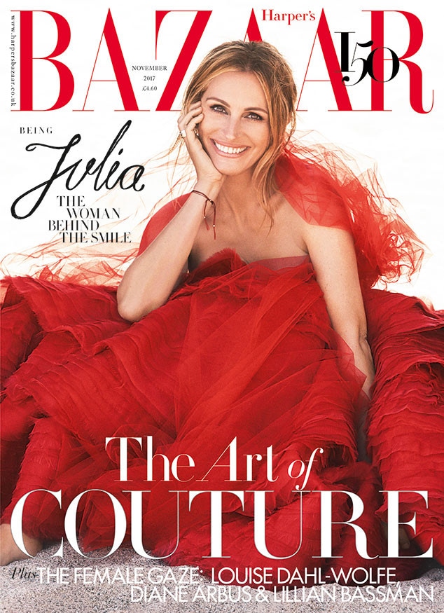 Julia Roberts, Harper's Bazaar UK, November 2017 Issue