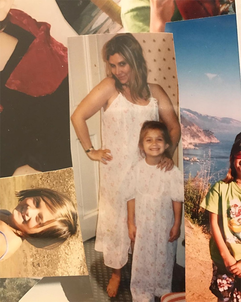 Billie Lourd, Carrie Fisher, Throwback Photo