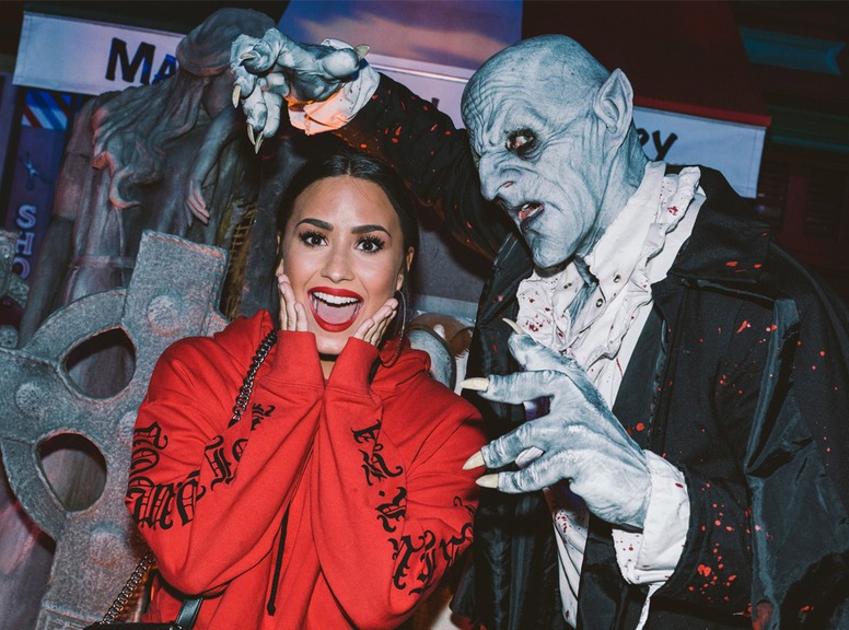 Demi Lovato, Halloween 2017