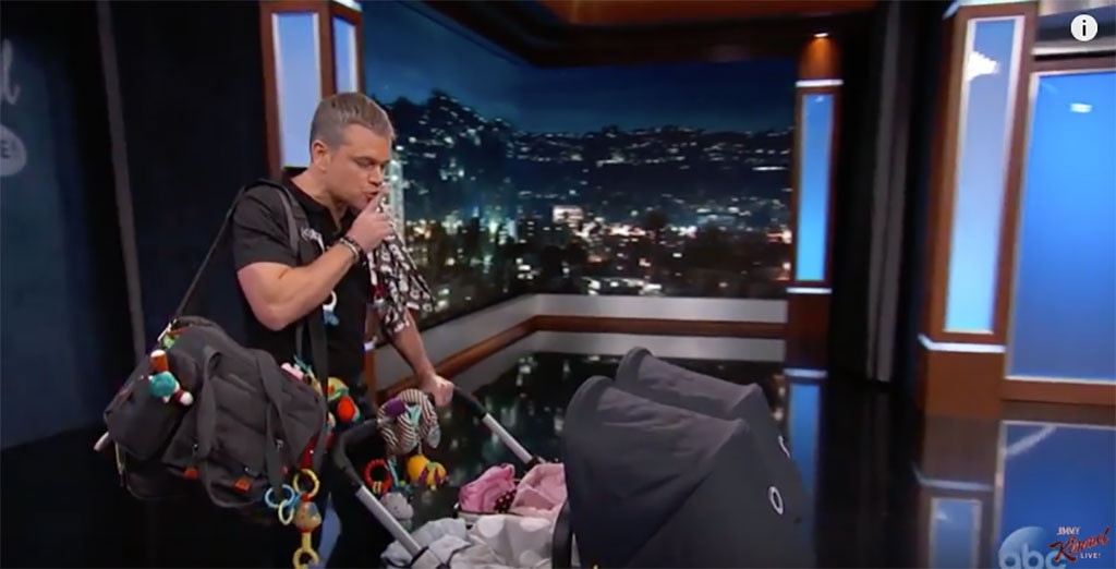 Matt Damon, Jimmy Kimmel Live