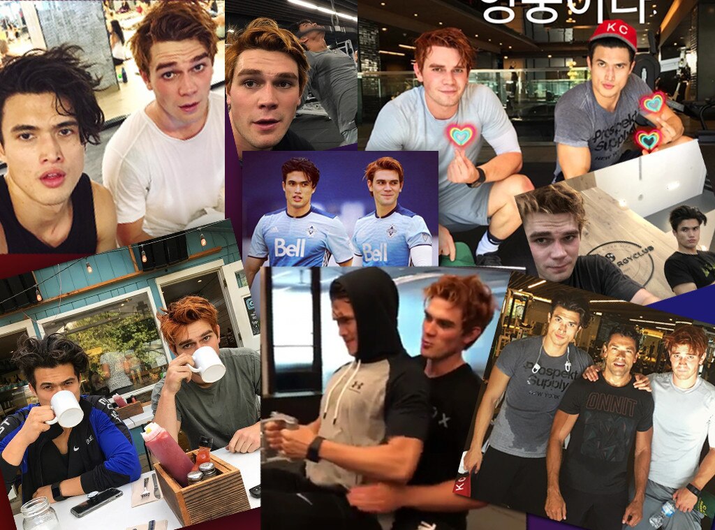How the Riverdale Bromance Between KJ Apa and Charles Melton Works On