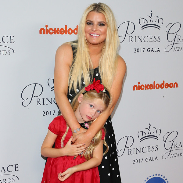 Jessica Simpson and Her Adorable Daughter Maxwell Meet Princess Charlotte  of Monaco at Gala: Pics!