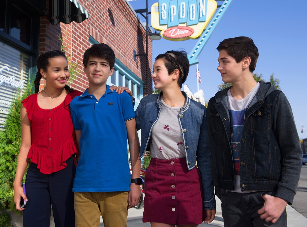 Andi Mack, Sofia Wylie, Joshua Rush, Peyton Elizabeth Lee, Asher Angel