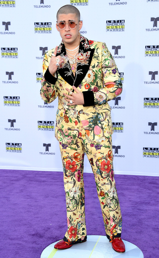 Bad Bunny from Latin American Music Awards 2017: Red Carpet Arrivals ...