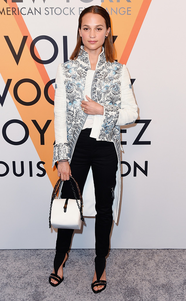 Michael Fassbender Joins Alicia Vikander at Louis Vuitton's