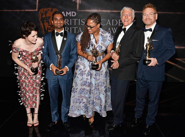 Claire Foy, Aziz Ansari, Ava DuVernay, Dick Van Dyke, Kenneth Branagh, 2017 BAFTA Britannia Awards