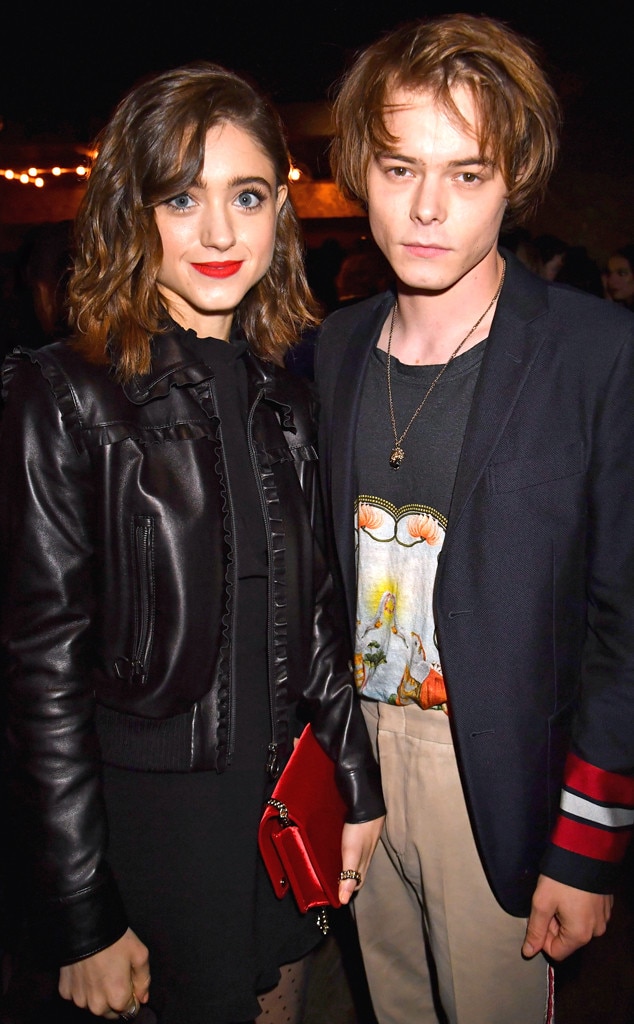 May From Natalia Dyer Charlie Heaton Out And About E News