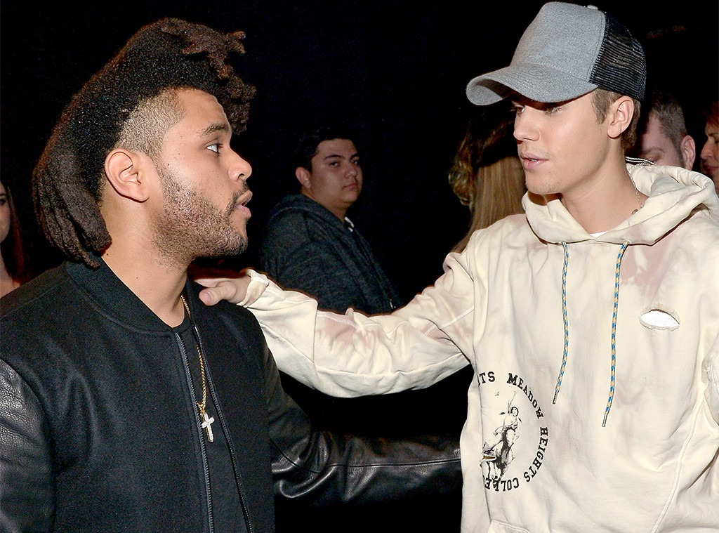 The Weeknd, Justin Bieber