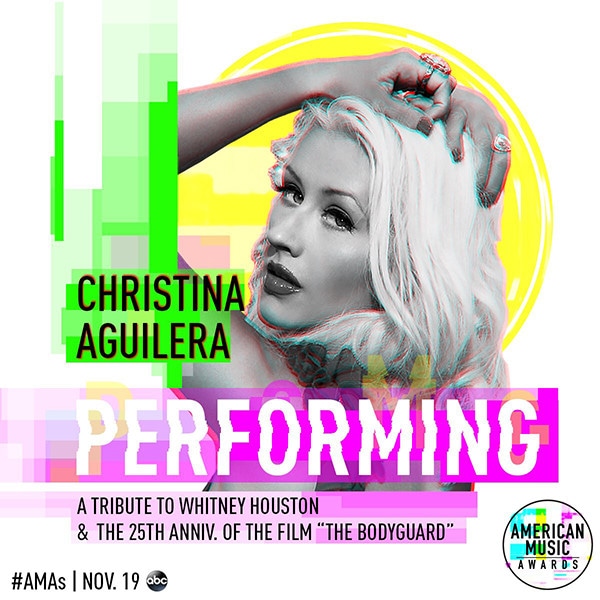 Christina Aguilera, 2017 AMAs