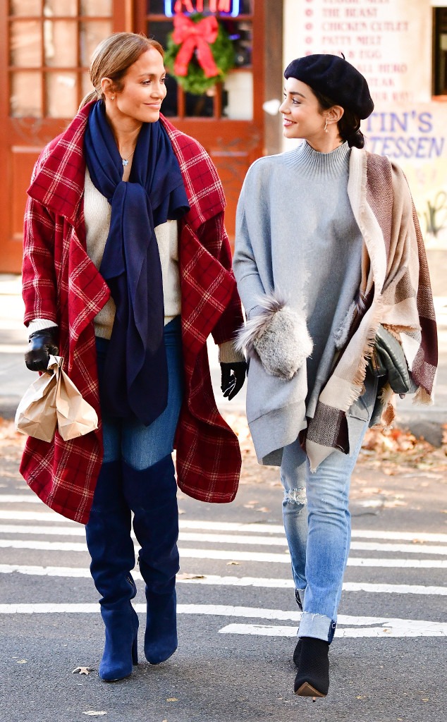 Vanessa Hudgens And J Lo Are Bff Fall Fashion Goals E News