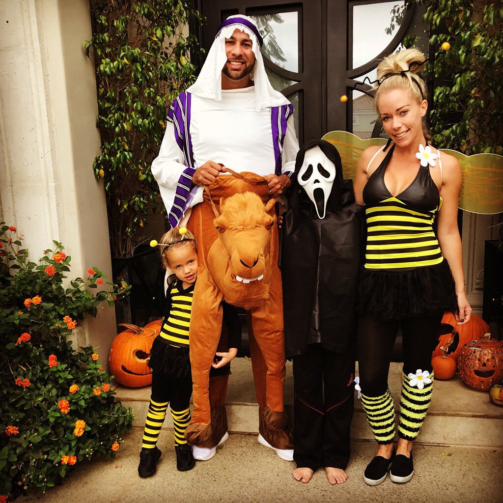 Kendra Wilkinson-Baskett & Hank Baskett from Stars Celebrate Halloween ...