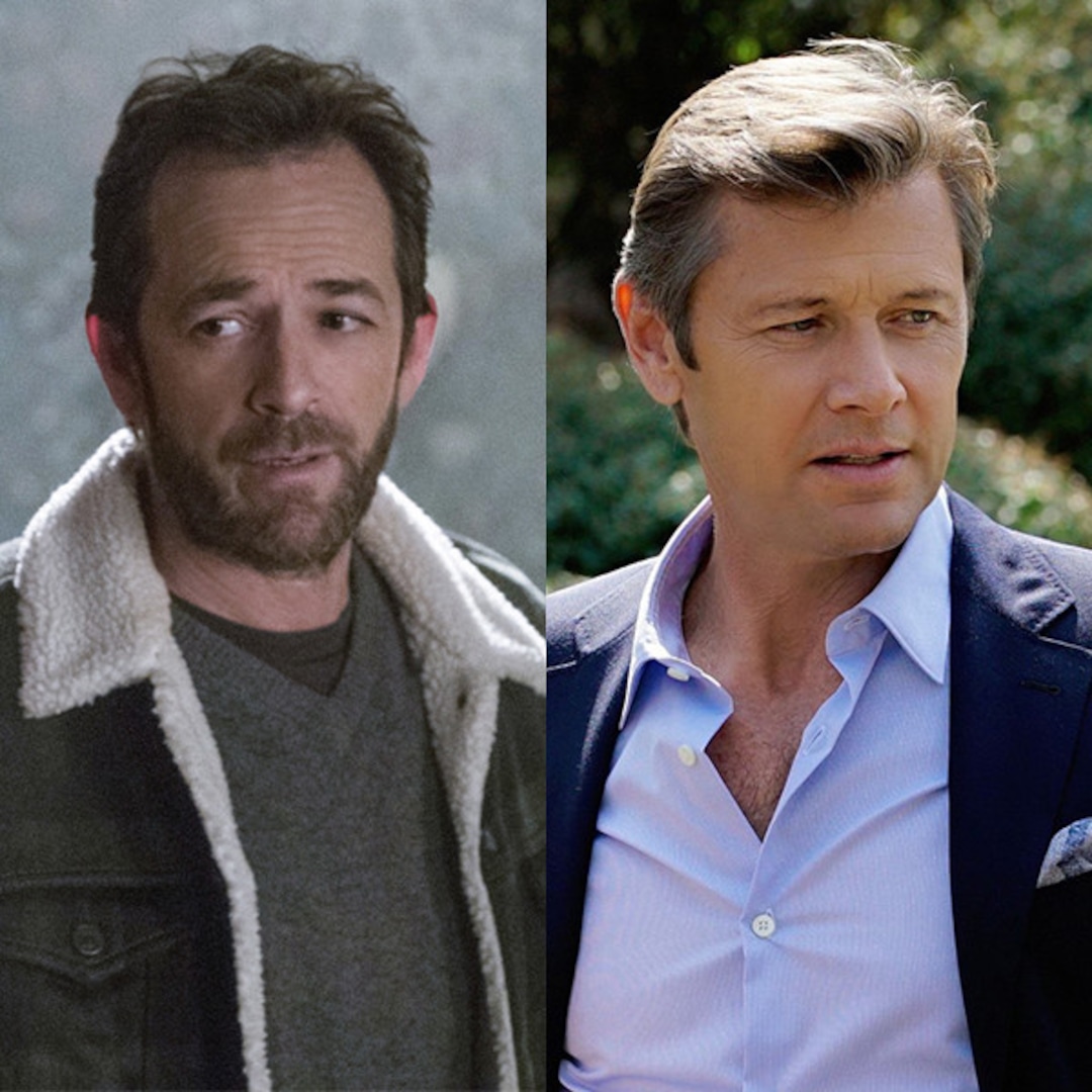Luke Perry And Grant Show Reunite In New Cw Promo E Online Luke Perry And Grant Show Reunite In New Cw Promo E Online