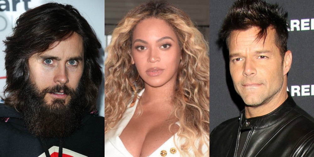 Jared Leto, Beyonce, Ricky Martin