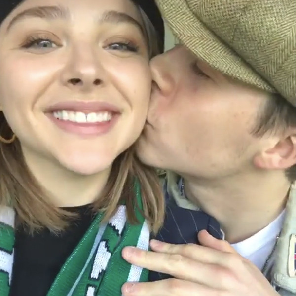 Brooklyn Beckham kisses girlfriend Chloe Grace Moretz on a romantic date  night in New York City