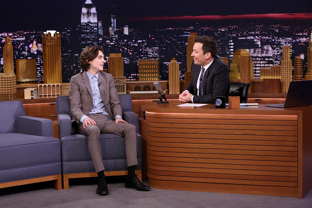 Timothée Chalamet, The Tonight Show Starring Jimmy Fallon