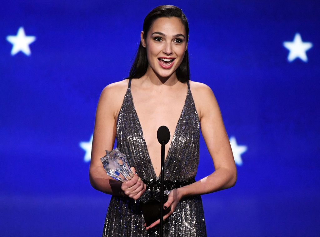 Gal Gadot, 2018 Critics Choice Awards