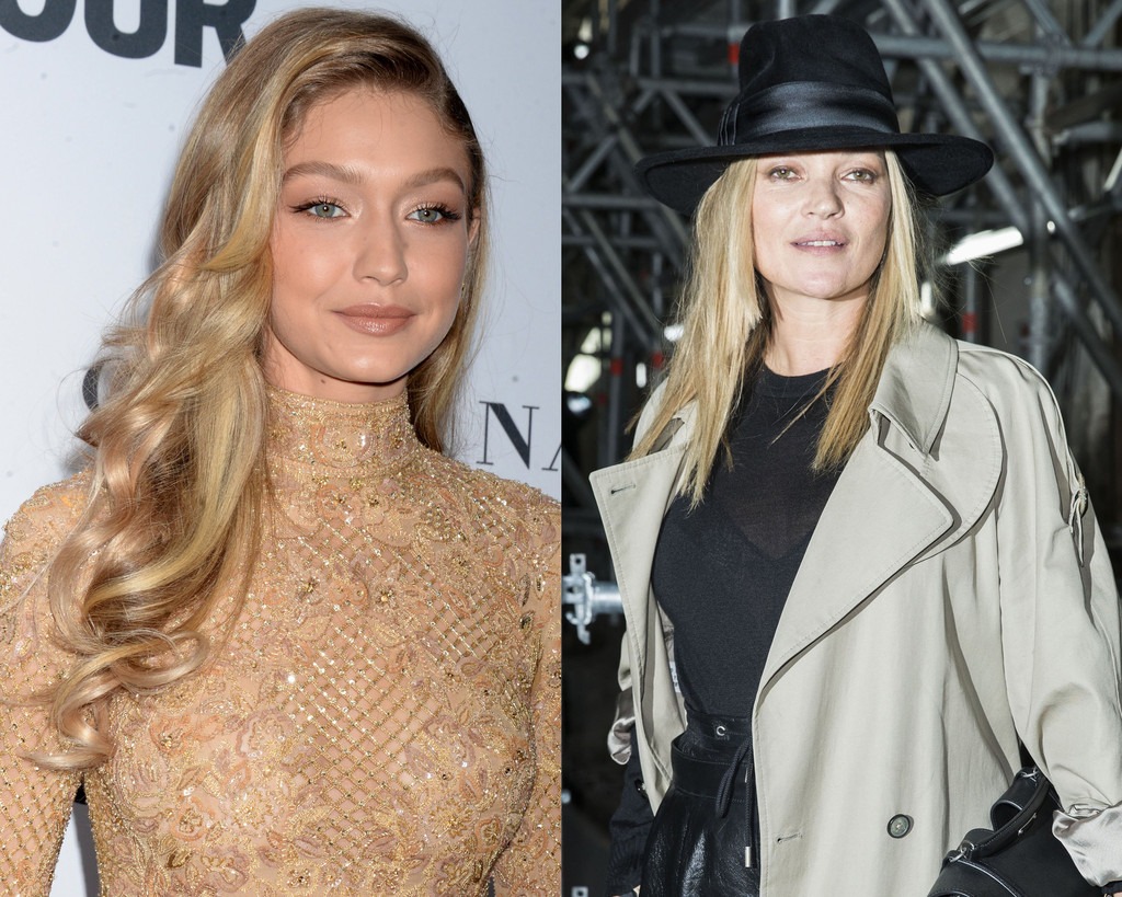 Gigi Hadid, Kate Moss