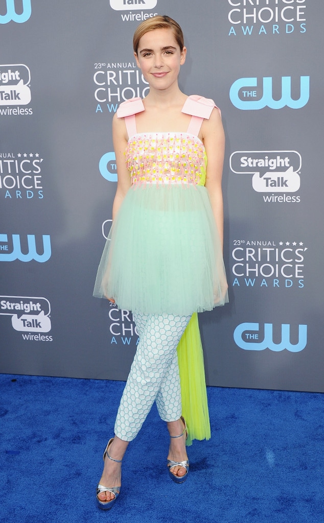 ESC: Kiernan Shipka, Critics' Choice Awards