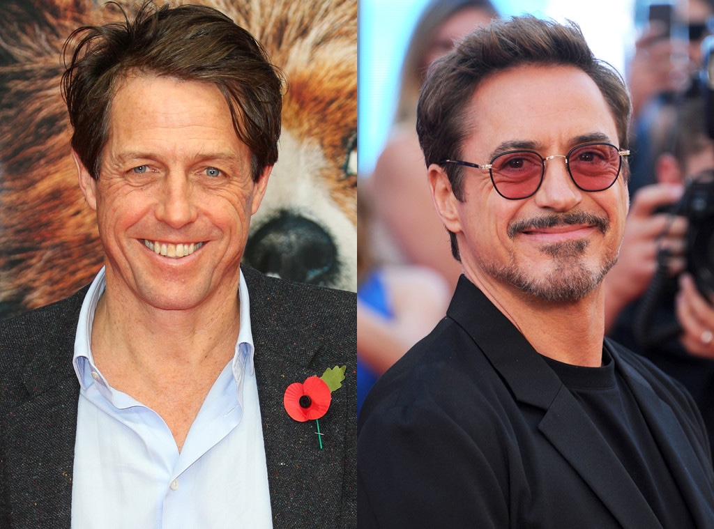 Hugh Grant, Robert Downey Jr.