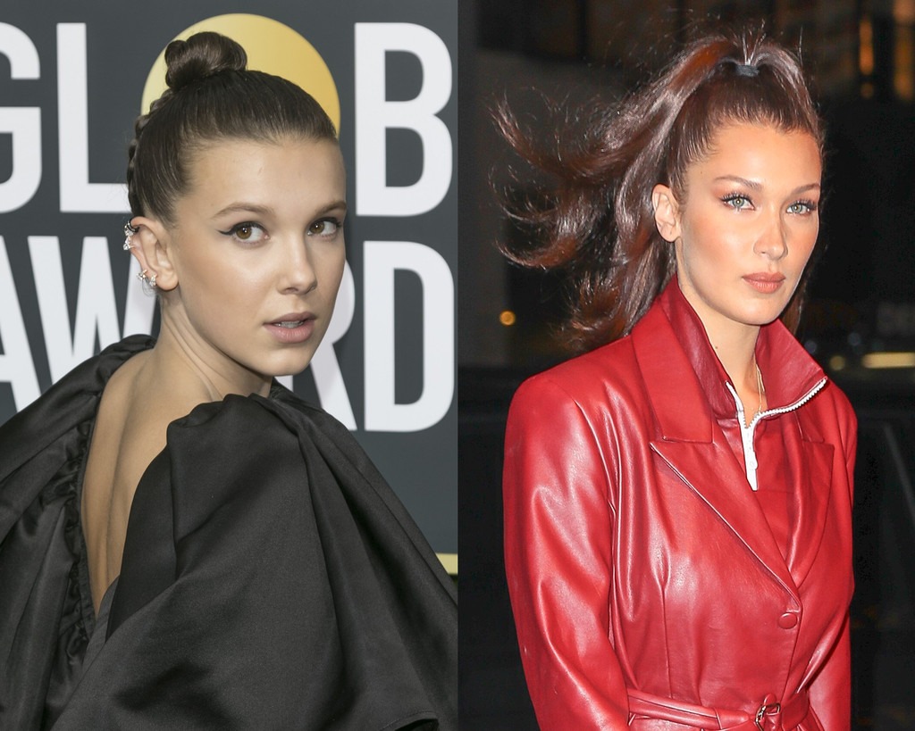 Bella Hadid, Millie Bobby Brown