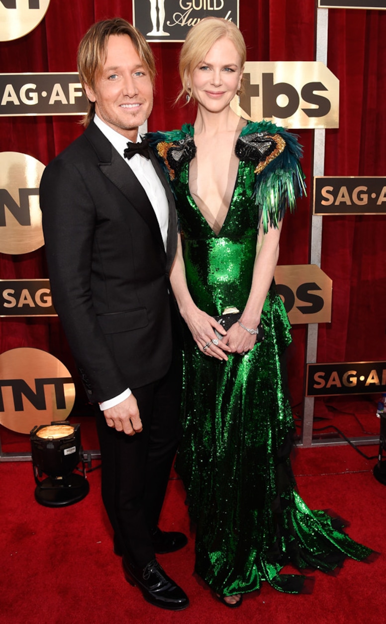 Keith Urban, Nicole Kidman, 2017 SAG Awards, Couples