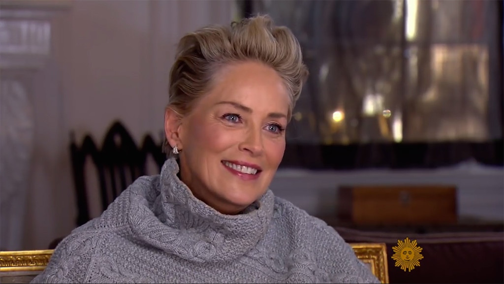 Sharon Stone, CBS Sunday Morning