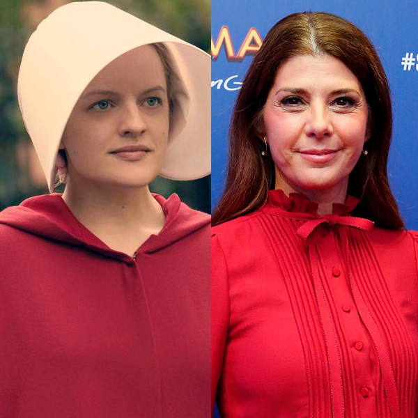 Handmaid S Tale Landed Marisa Tomei Thanks To Elisabeth Moss E Online