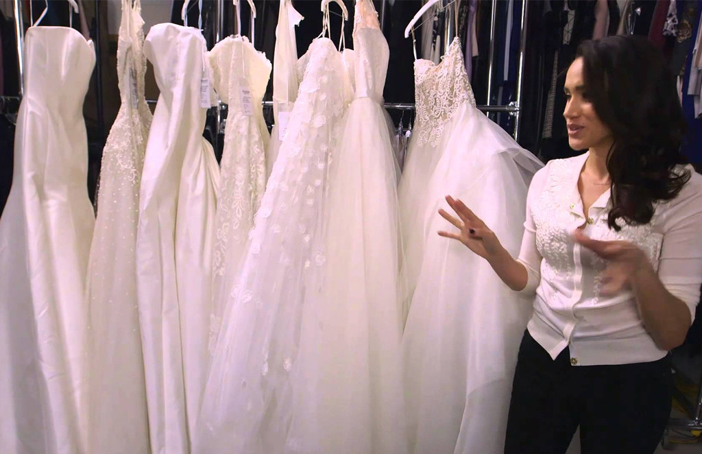 Jessica Mulroney dresses bride in copy of Meghan's wedding gown
