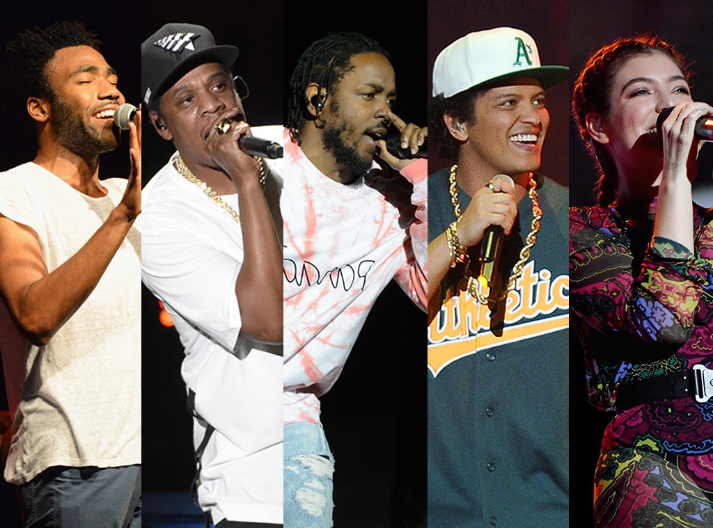 Grammys 2018 Splits, Album of the Year, Grammy Predictions 2018: Childish Gambino, Jay Z, Kendrick Lamar, Bruno Mars, Lorde