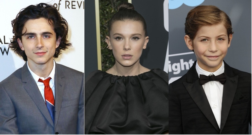 Timothee Chalamet, Millie Bobby Brown, Jacob Tremblay