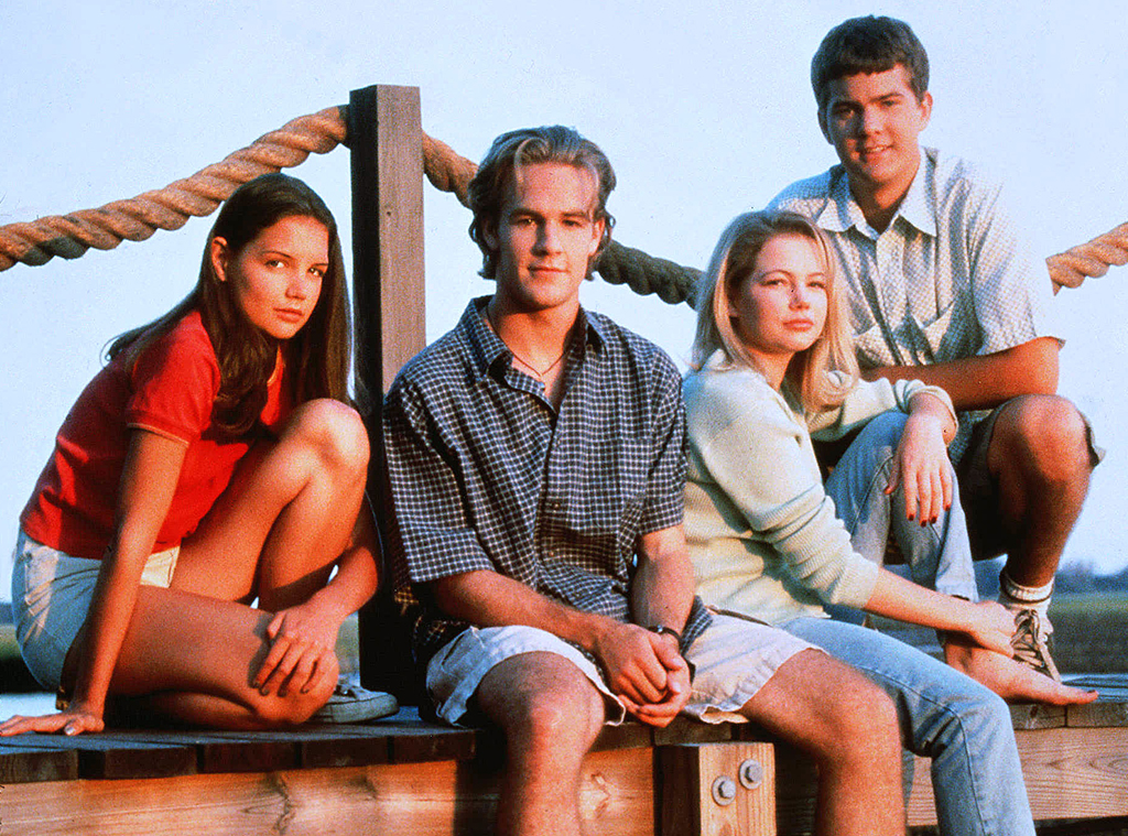 Katie Holmes reflects on 'Dawson's Creek,' working with her