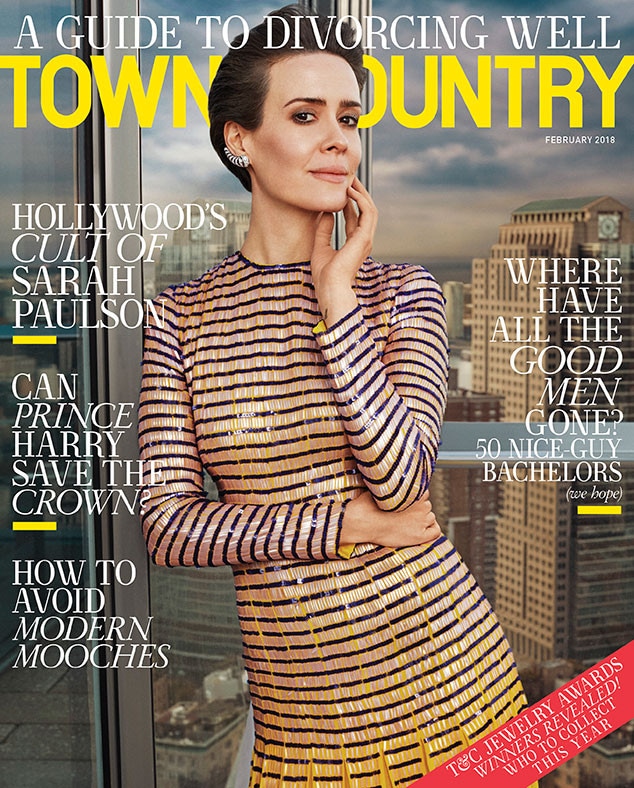 Sarah Paulson, Town & Country, February 2018